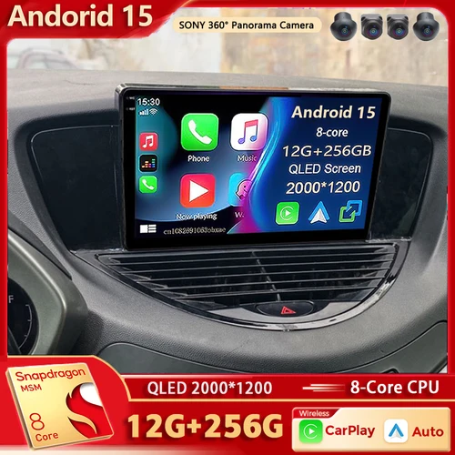 Android 15 para Subaru Tribeca WX W10 2004-2014 LHD 2K QLED Android Radio de coche reproductor de vídeo Multimedia GPS estéreo CarPlay Auto Dsp
