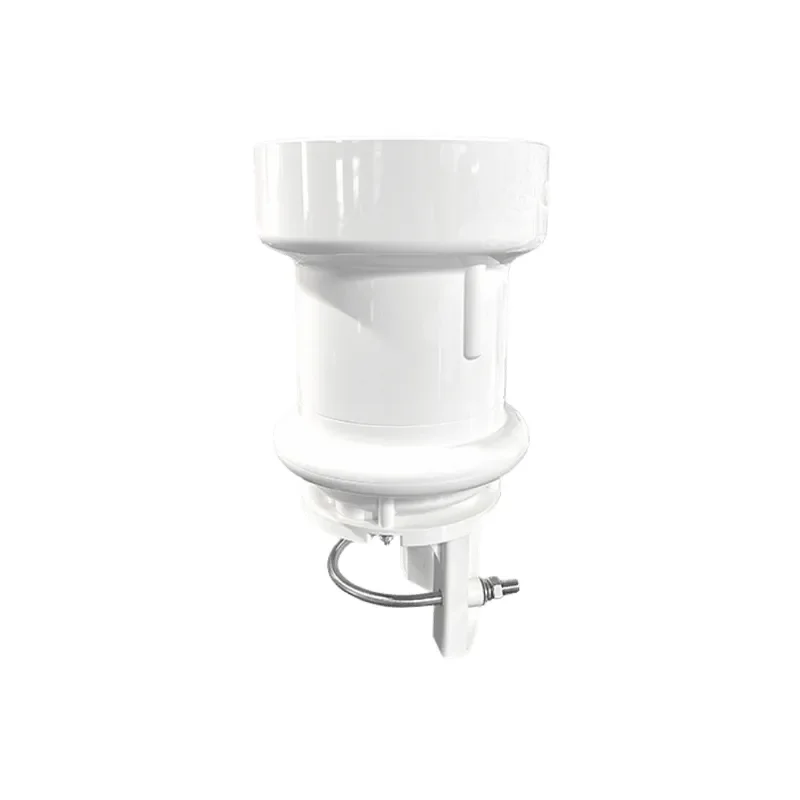 Compact tipping bucket rainwater mini output precipitation, with mobile application