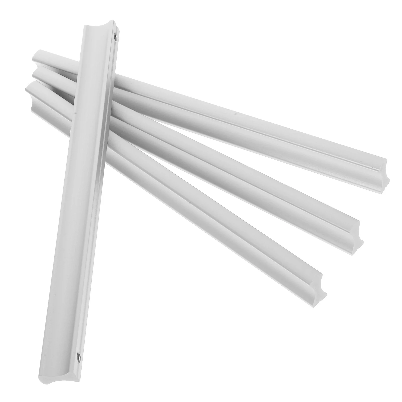 

4Pcs Kitchen Cabinet Handles Aluminum Alloy Rust Resistant Smooth Surface for Bathroom and Drawer Pulls Cabinet Hardware Door