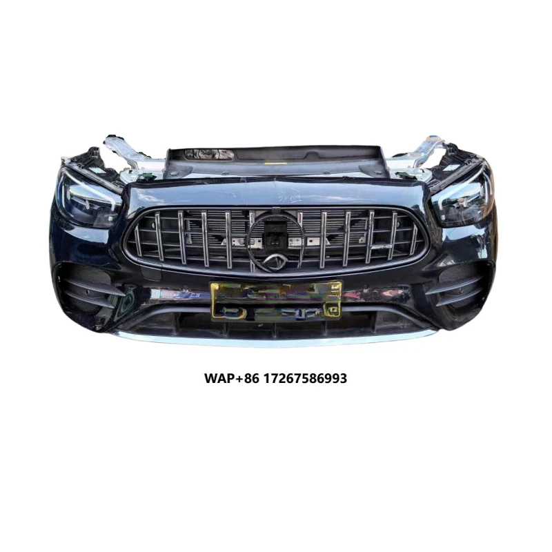 

For Mercedes Benz E-Series Sport 213 E300L Body Kit Used Front Bumper with Headlights Limited Time Promotional Discount Price