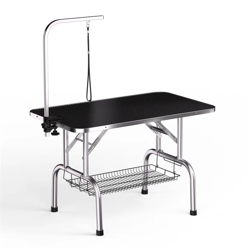 

Стол для ухода за домашними животными Размер собаки Складной фен для ванны Обрезка Бытовой портативный стол Размер S M L Домашние столы для ухода за домашними животными