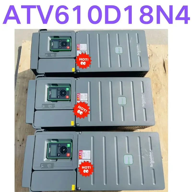 

Second-hand test OK Schneider frequency converter ATV610D18N4 18.5KW