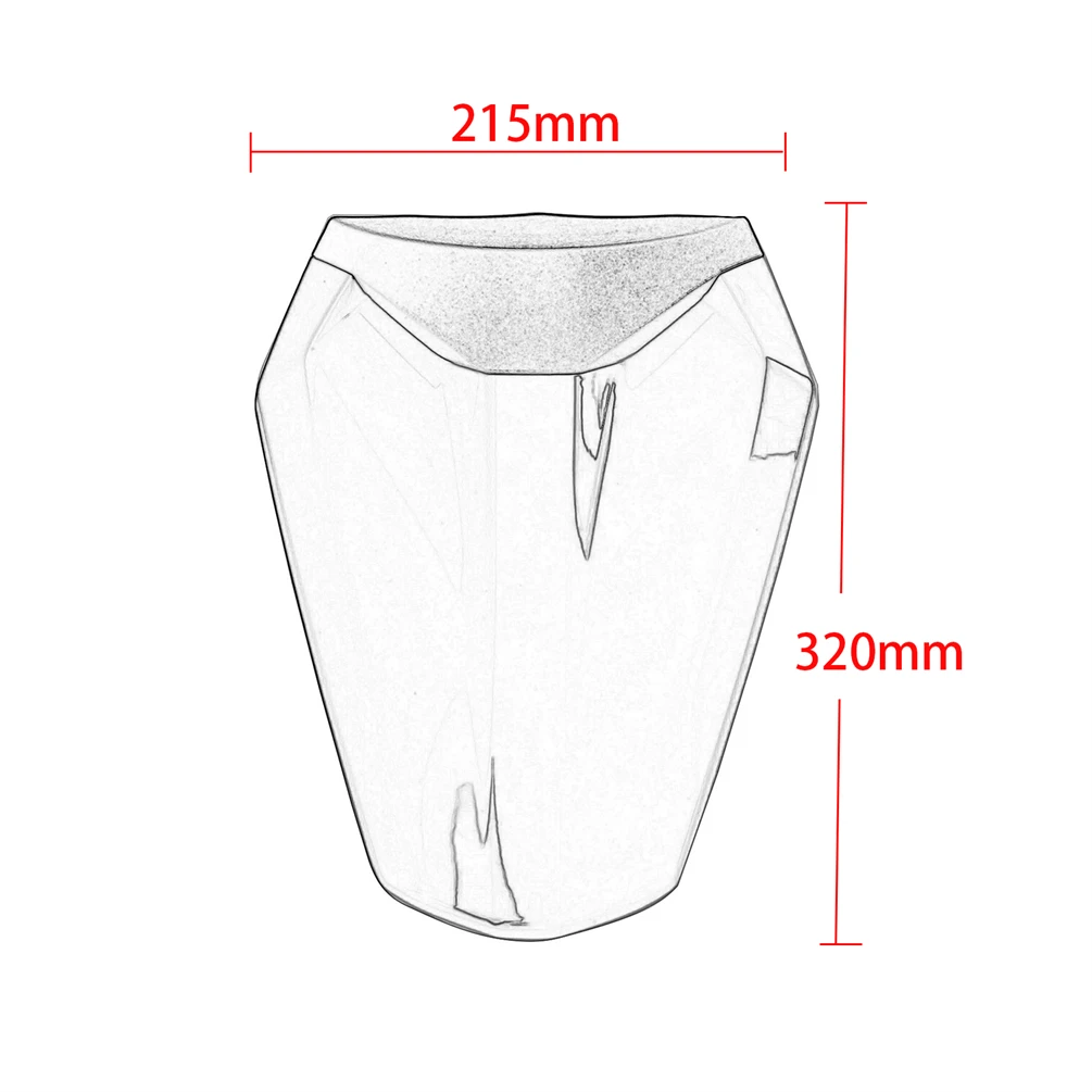 For Ninja ZX25R ZX4RR ZX4R Seat Cover Fairing Cowl For Kawasaki ZX 4R 4RR 2023 2024 ZX-4RR Motorcycle Rear Passenger Pillion - Image 5