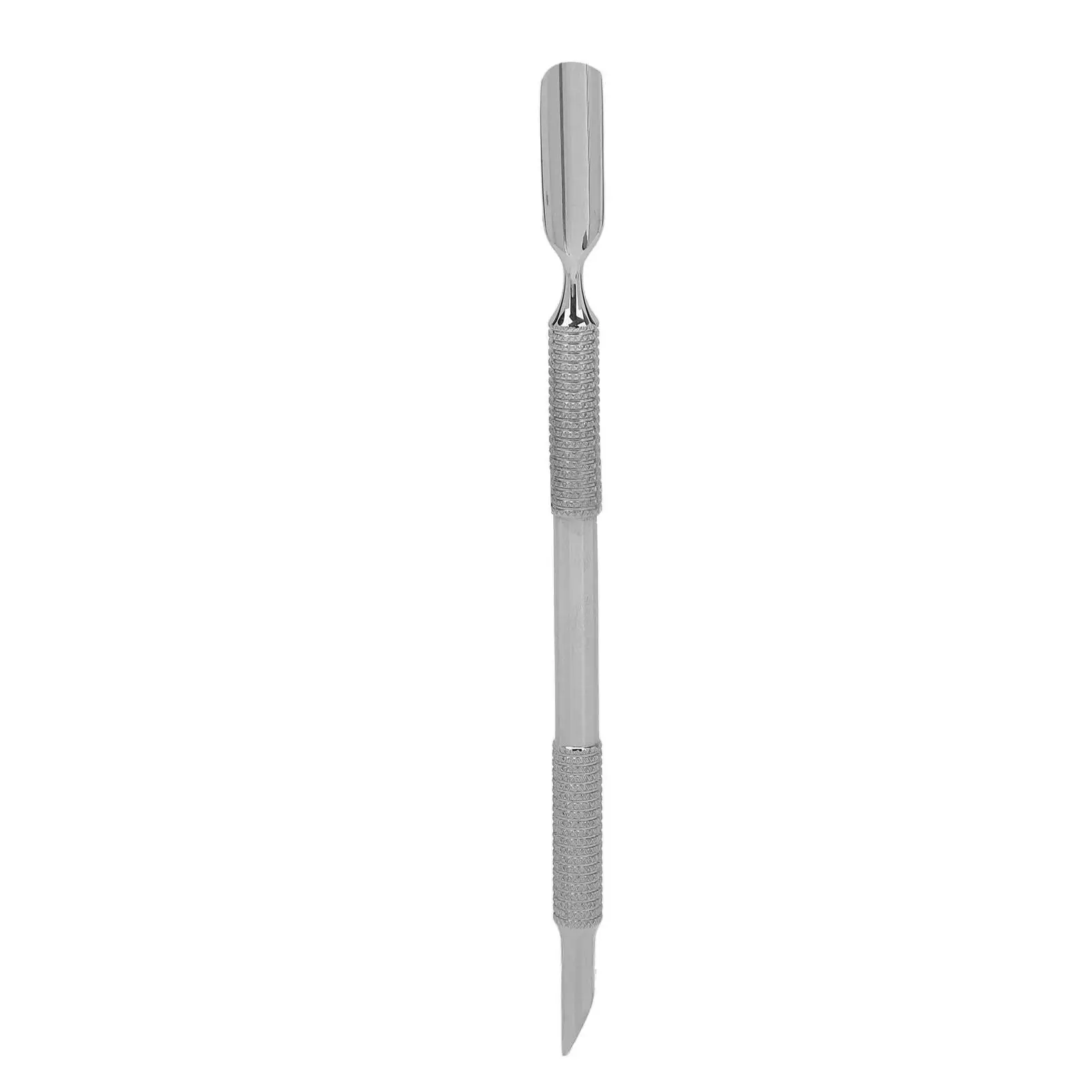 

Stainless Steel Cuticle Cleaning Fork - Multi-Functional Trimmer & Pusher for Manicures & Pedicures, Dead Skin Remover