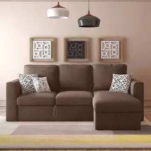 

Champaran Inflatable Sofa Cum Bed Metal Frame Extendable & Foldable with Storage for Home Hotel Living Room Bedroom Furniture