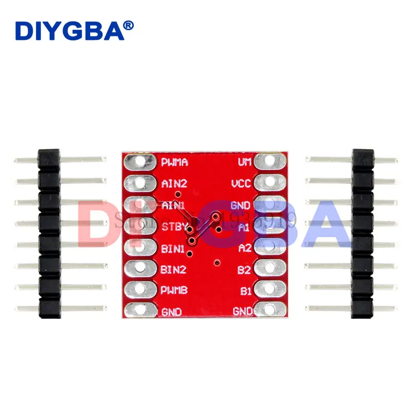 TB6612FNG Dual DC Stepper Motor Control Drive Expansion Shield Board Module for Arduino Microcontroller Better than L298N
