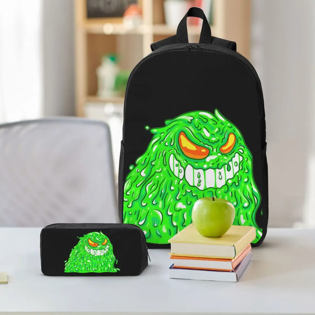 Feid Ferxxo ロゴバックパック学生男の子女の子ブックバッグスクールバッグラップトップショルダーバッグ 3ps 断熱ランチバッグ鉛筆ケース