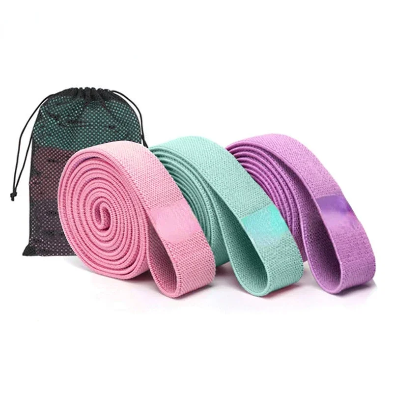 

Booty Fabric Resistance Bands Set Hip Exercise Loops Elastic Bands Fitness Gym Equipment Sports Legs Glute and Thighs Training