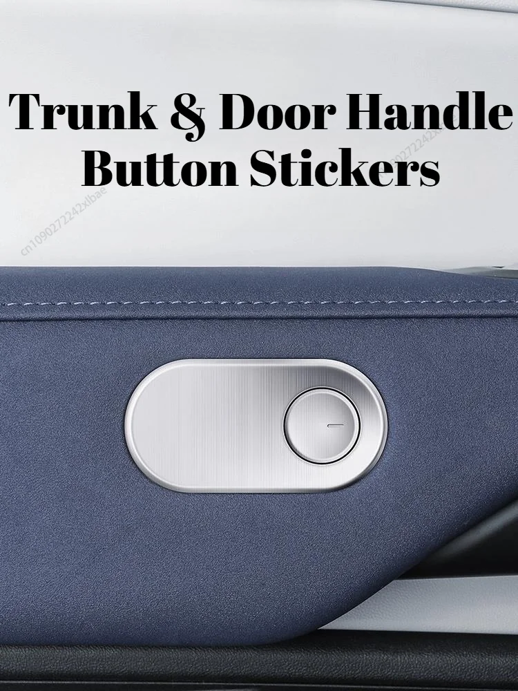 Door Handle Bowl Anti-Scratch Cover, Door Button Trim Frame, Interior Modification Protective Accessories For Xpeng G6 2023-2026