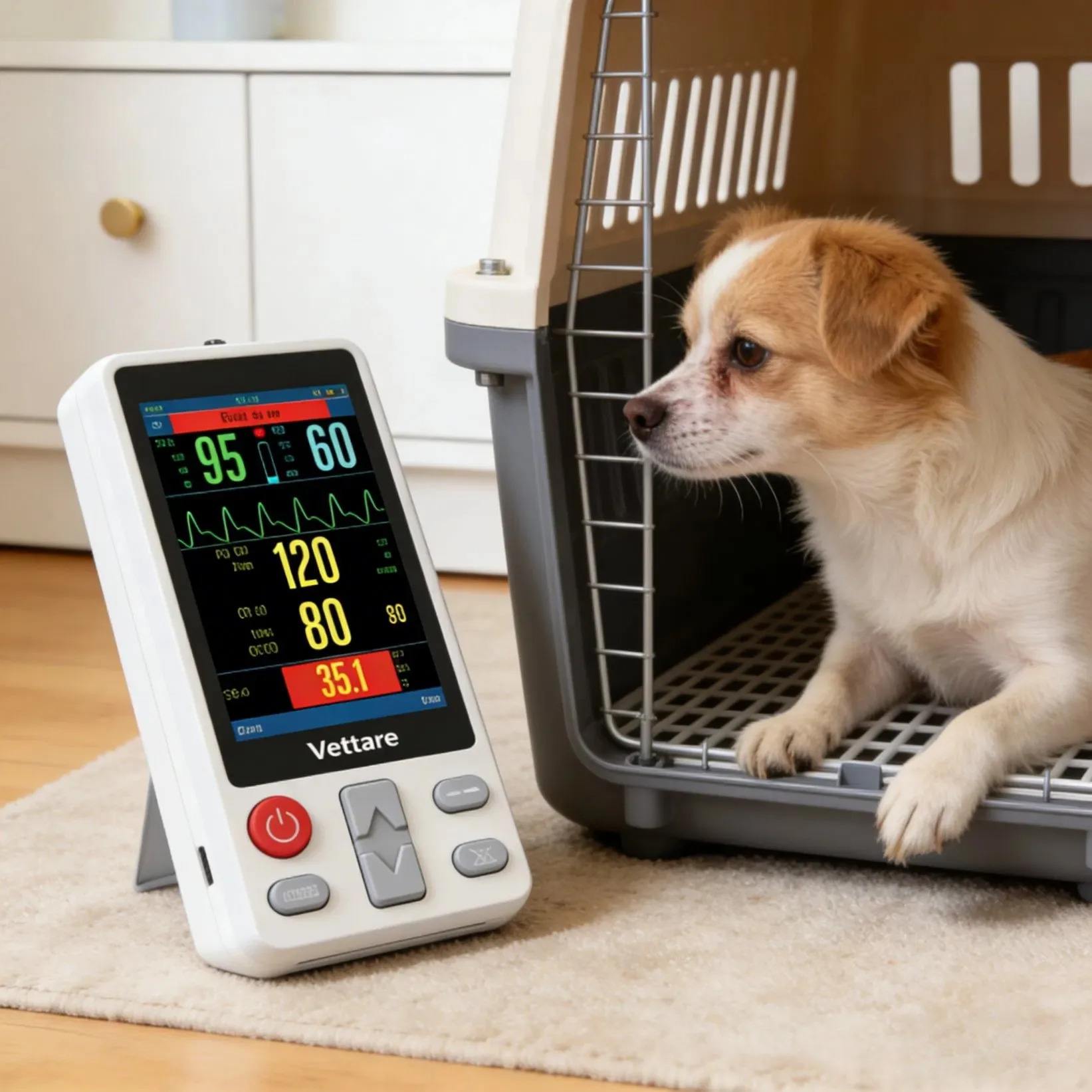 Veterinary Mobile Monitor for Monitoring User-Friendly Veterinary Equipment & Convenient Veterinary Instruments