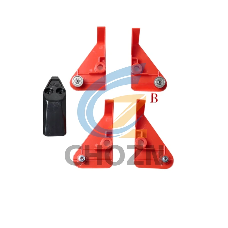 テールプレート付きおよびテールプレートなしのマティーニ製本機、レッドフラッグコンベヤープレート、マティーニ付属品部品