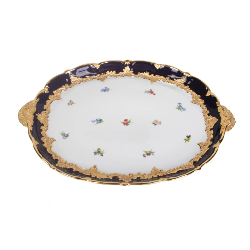 Three-Dimensional Floating-Point Handmade Large Tray Fruit Plate