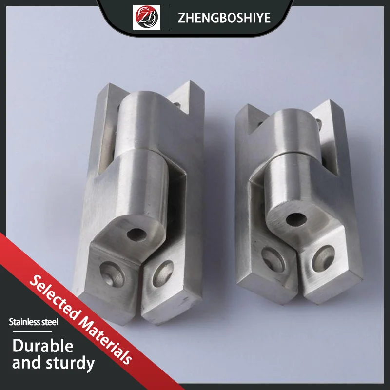 304 Stainless Steel Detachable Plug-In 180 Degree Hinge Industrial Equipment Distribution Box Cabinet Door