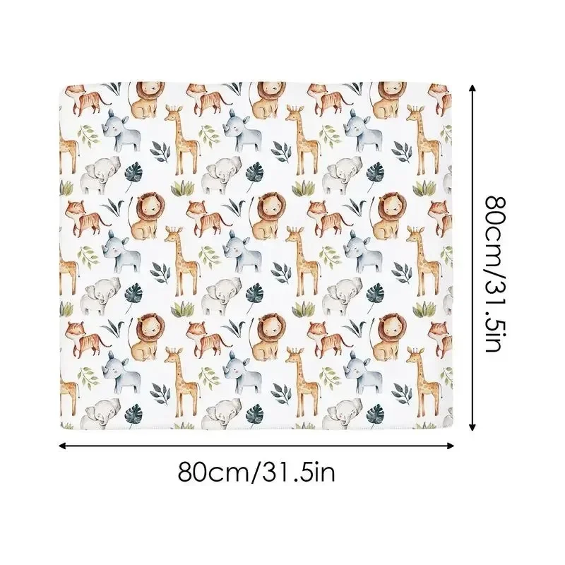 طقم قماط وعصابة رأس للأطفال - بطانيات استقبال مطبوعة لحديثي الولادة. إكسسوارات أطفال. صاحبة أطفال جديدة