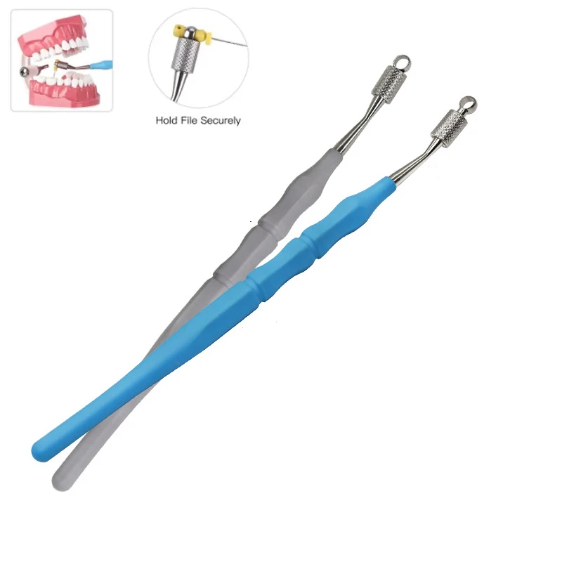 1pcs Dental Endodontics File Holder H/K/R/C+File Clips Hand Use files Clamp Dentist Tools fast shipping