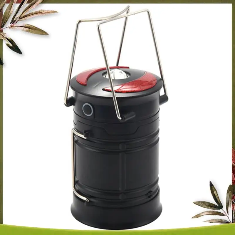 

LED Rechargeable Portable Lamp Telescopic Camping Lamp Emergency Lighting Signal Lamp Outdoor Multifunctional
