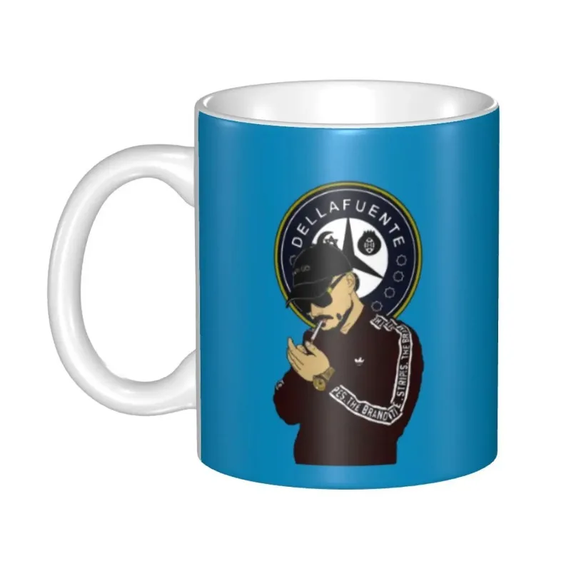 Customized Dellafuente Mugs DIY Fashion FC Logo Ceramic Milk Tea Coffee Cup