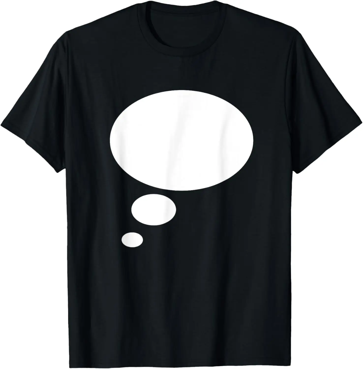 Write On Me Blank T Shirt Thought Bubble