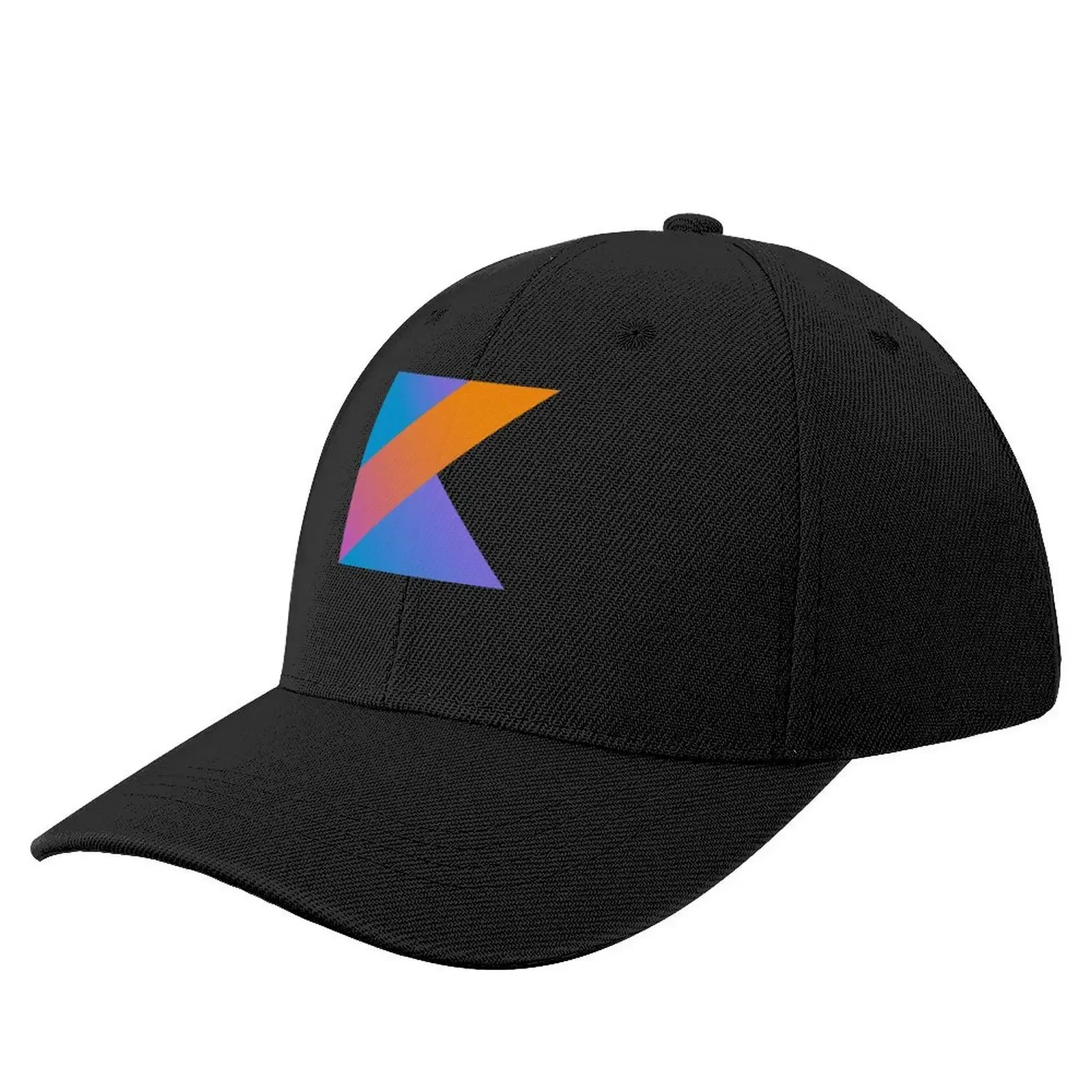 

Best seller kotlin programming logo merchandise essential t shirt Baseball Cap Hat Man Luxury Luxury Cap Golf Wear Men Women's