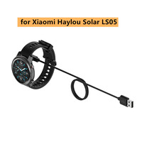 100cm USB Charger for Xiaomi Haylou Solar LS05 Fast Charging Cable Cradle Dock Power Adapter Smart Watch Accessories