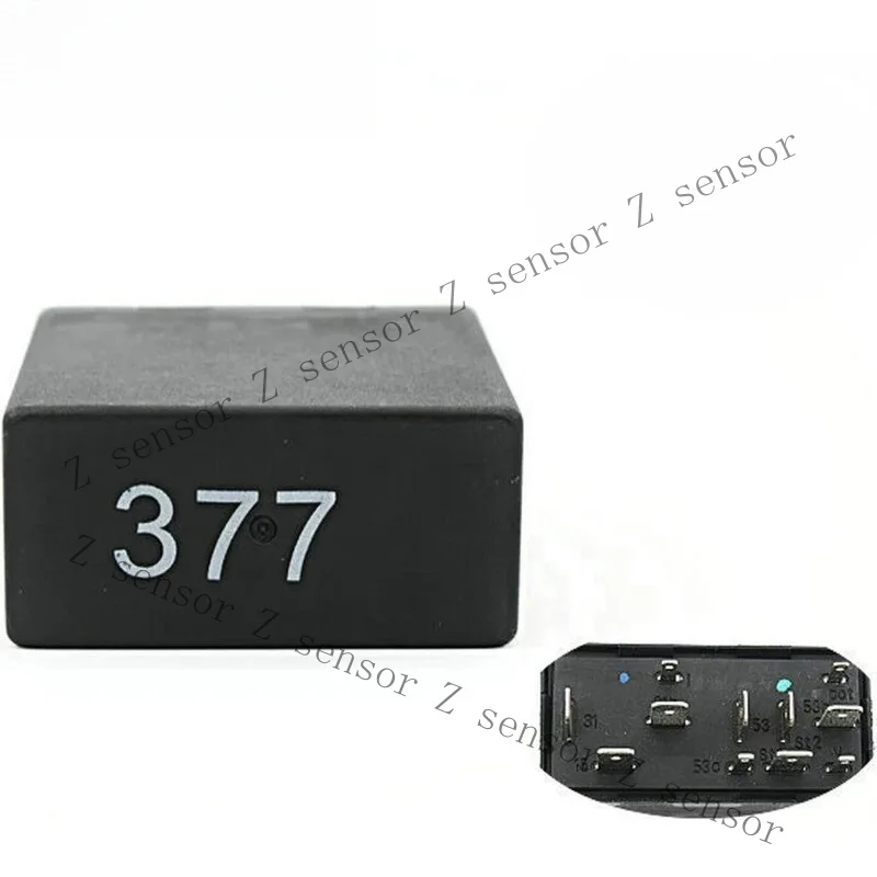 Z+ 12V 377 RELAY INTERMITTENT WIPER WASH RELAY for Audi A2 A3 A4 A6 A8 4B0955531A