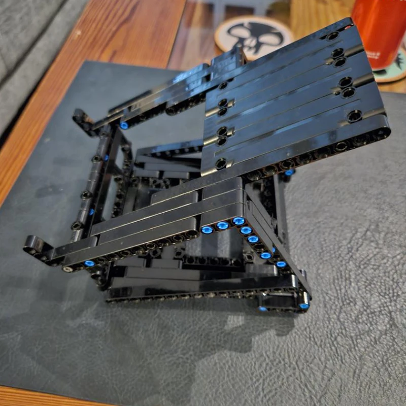 Novo suporte técnico personalizado para carro, para 42096 42115 42125 42143 42083 escala 1:8 e 1:10, blocos de construção, suporte diy, tijolos, brinquedo de presente