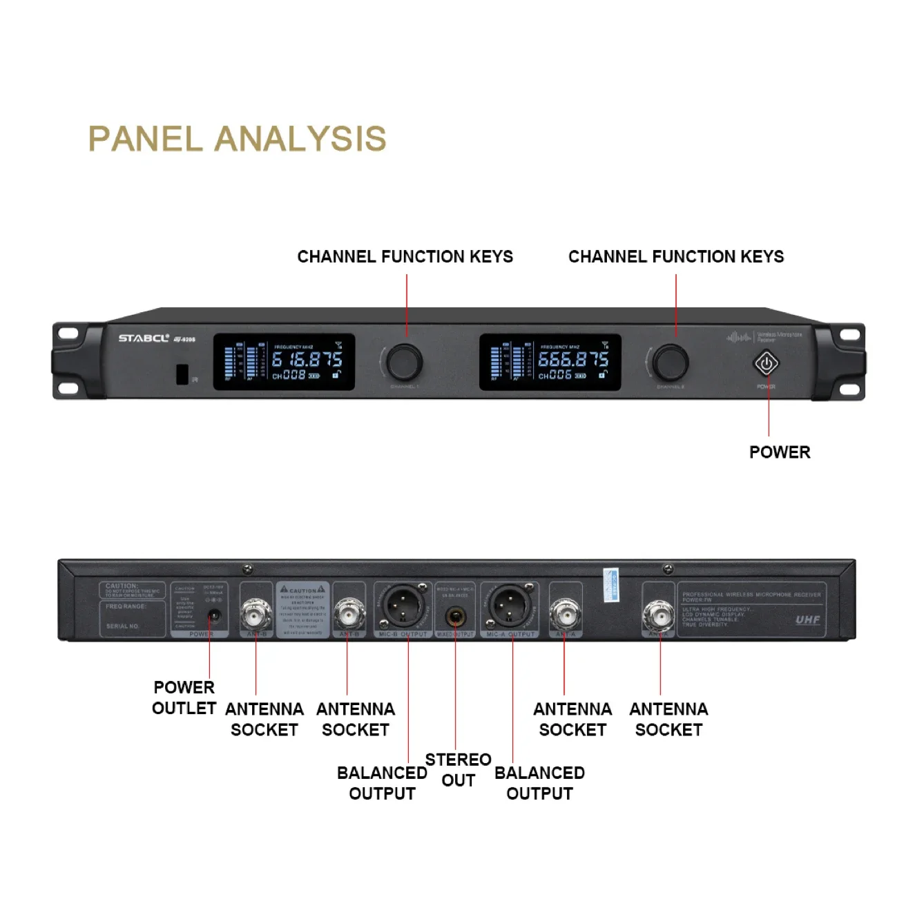 ST-920S แบบมืออาชีพ UHF ไมโครโฟนไร้สายแบบพกพาสำหรับคริสตจักร KTV ประสิทธิภาพการบันทึกบนเวทีแบบพกพาสำหรับใช้ในบ้าน