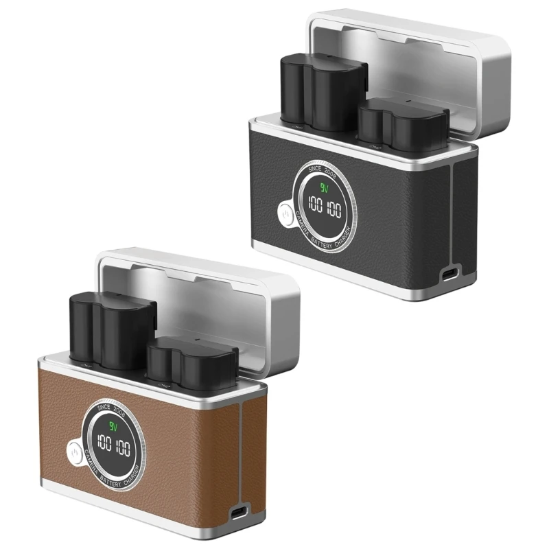 U55C Multiple Functional Double Bay Camera Battery for XT5 X-H2s Use