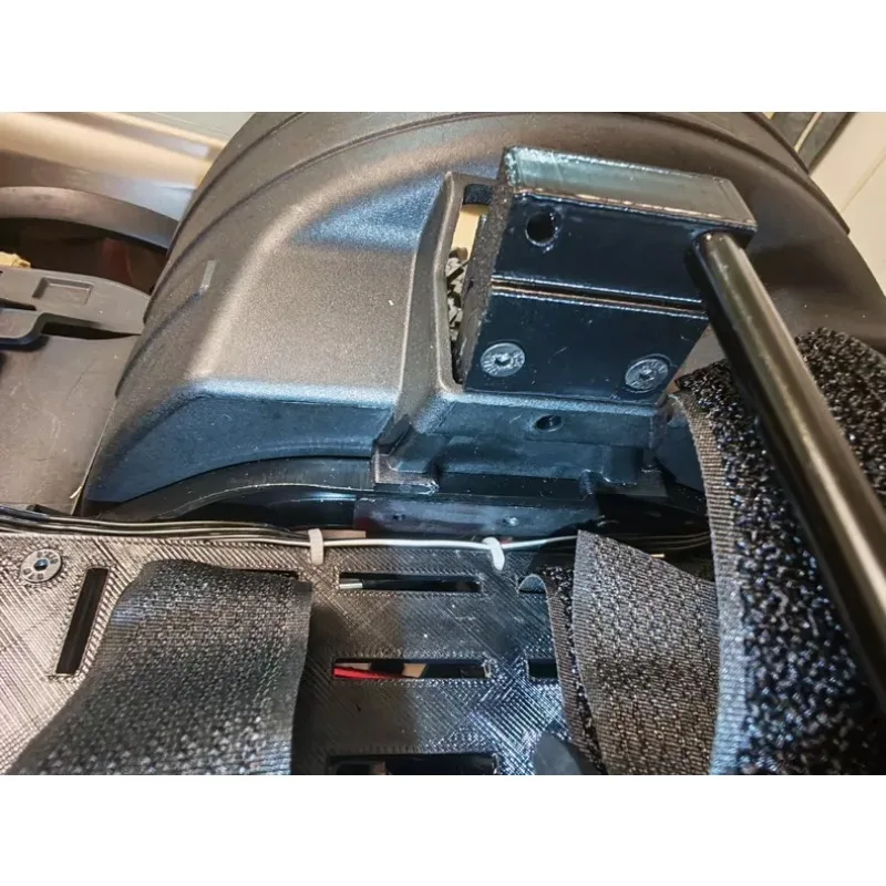 3D Printed Battery Box with Straps and Riser for CROSSRC EMO X7 1/8 Scale RC Crawler  Upgrade Accessory, Direct Fit Bolt-On