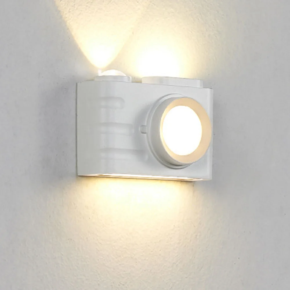 Outdoor LED Wall Light Waterproof Unique Creative Decorative Indoor Corridor Staircase Wall Lamp Fixture