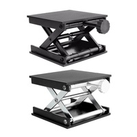 Plastic Lift Table Woodworking Carving Lift Table Level Lift Table Bracket Tool Adjustable Height 2.5-9cm Industrial Tools Parts