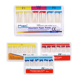 Dental Absorbent Paper Points F1 F2 F3 Endodontics Cotton Fiber Tips Dentist Materials Gutterhanger Paper Tips