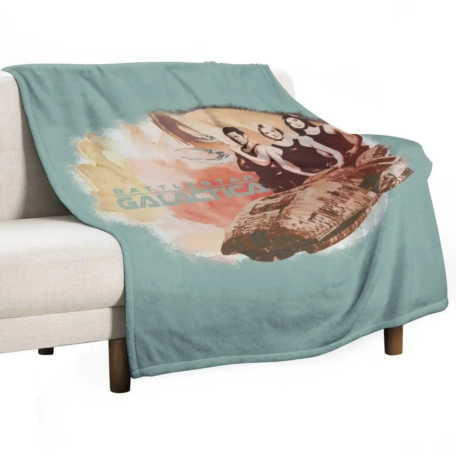 BSG200_Battlestar Galactica Galactica Pilots Throw Blanket Single Moving Polar decorative Cute Plaid Blankets