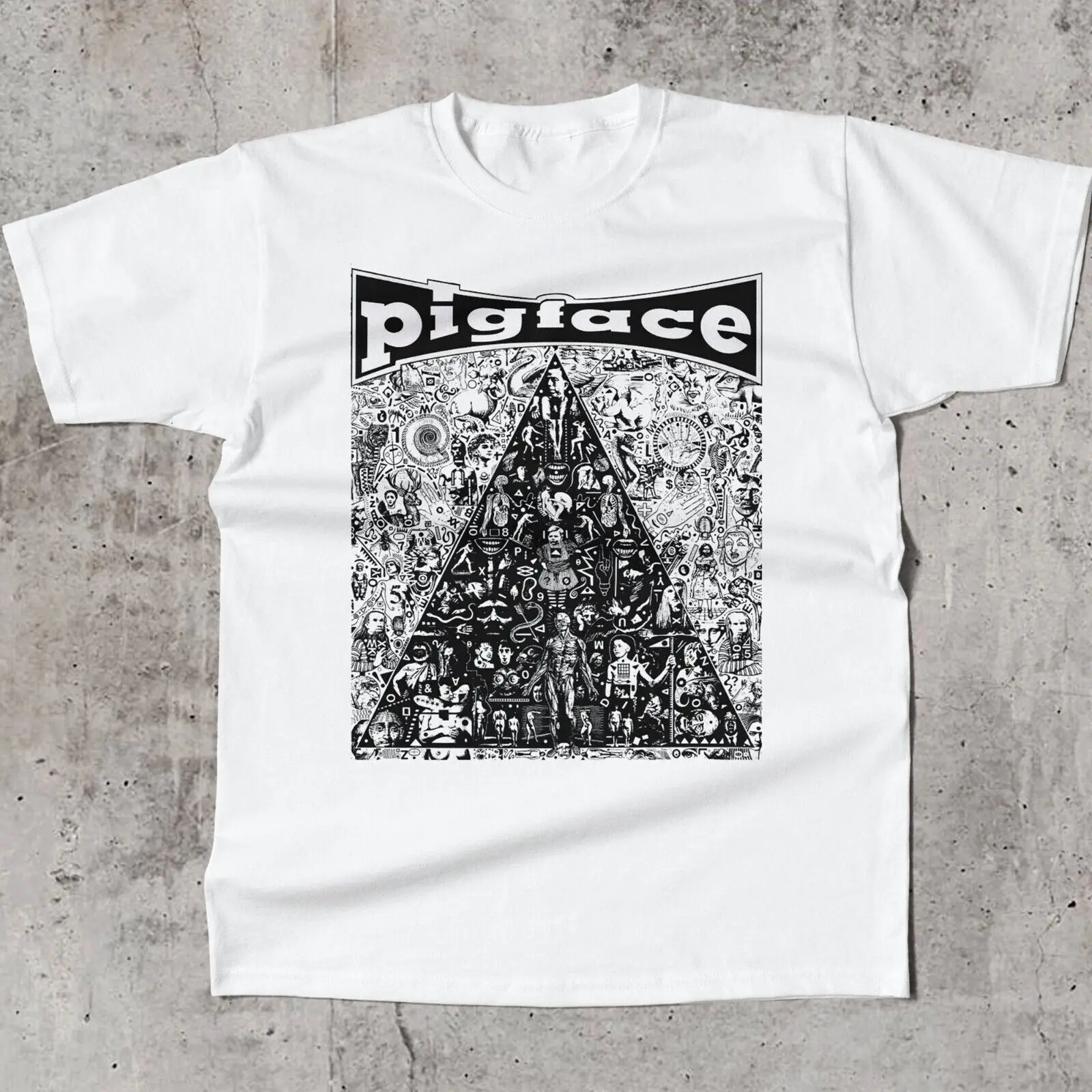 

Новая футболка Pigface Band для фанатов S 5XL