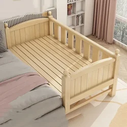 Cama de calidad americana, organizador de marco solar de madera para niños, barandillas de seguridad para niños, litera, muebles clásicos Kawaii para el hogar