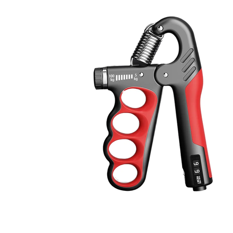 Adjustable Resistance Hand Gripper 5-100KGS Arms Exercise Durable Stainless Steel Anti-Slip Pattern CE Certified