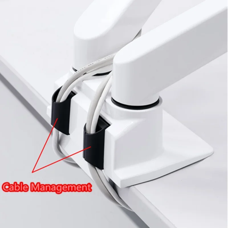 Adjustable Wholesale Dual Monitor Mount Flexible LCD Monitor Arm CS203 Stand for Game, Office, Youth