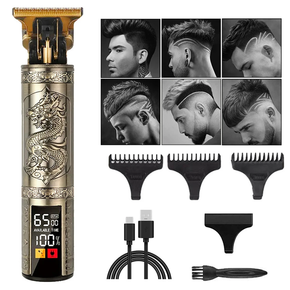 Hair Clipper Repair Beard Shaving Body Hair Trimmer Clippers Electric Machine Men Haircut Machine 0mm Barber Shaver