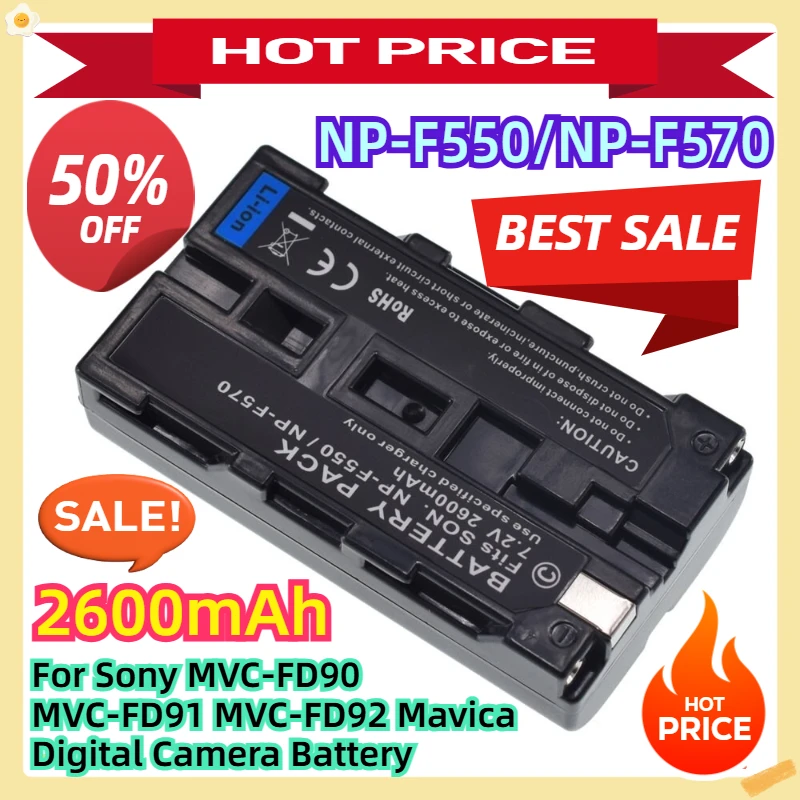 

For Sony MVC-FD90 MVC-FD91 MVC-FD92 Mavica Digital Camera Battery