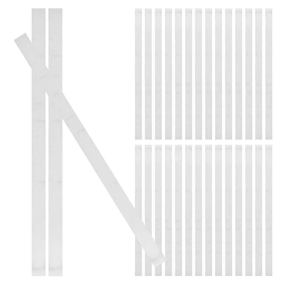 

40Pcs Book Binding Tape with Mesh Backing Adhesive Glue Strips 12Mm for Documents Albums Magazines Heavy Duty Thermal Tape