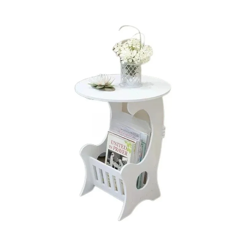 A European living room magazine table creative square casual edge few Nordic bedroom economical bedside table