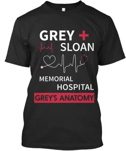 Grey's Anatomy Tee T-Shirt Made in the USA Size S to 5XL