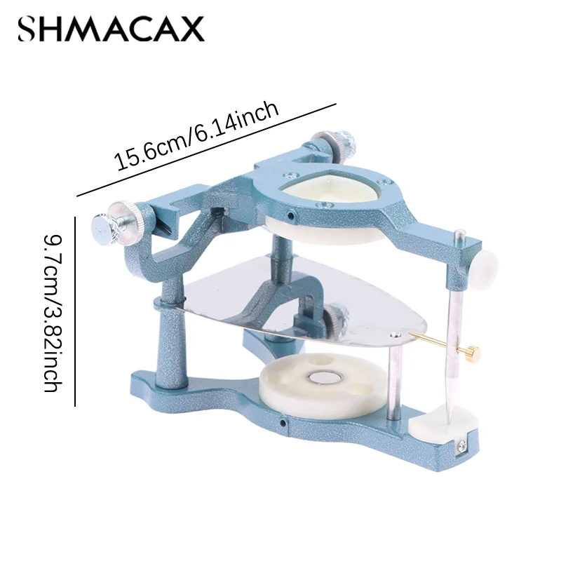 Articulateur magnétique anatomique en alliage argenté réglable pour la dentisterie, prothèse de grande taille, équipement de laboratoire dentaire, outils