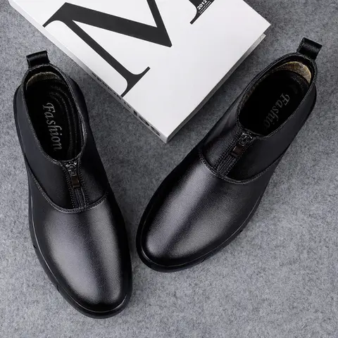 8 best sales पुरुषों के असली चमड़े के जूते - №2