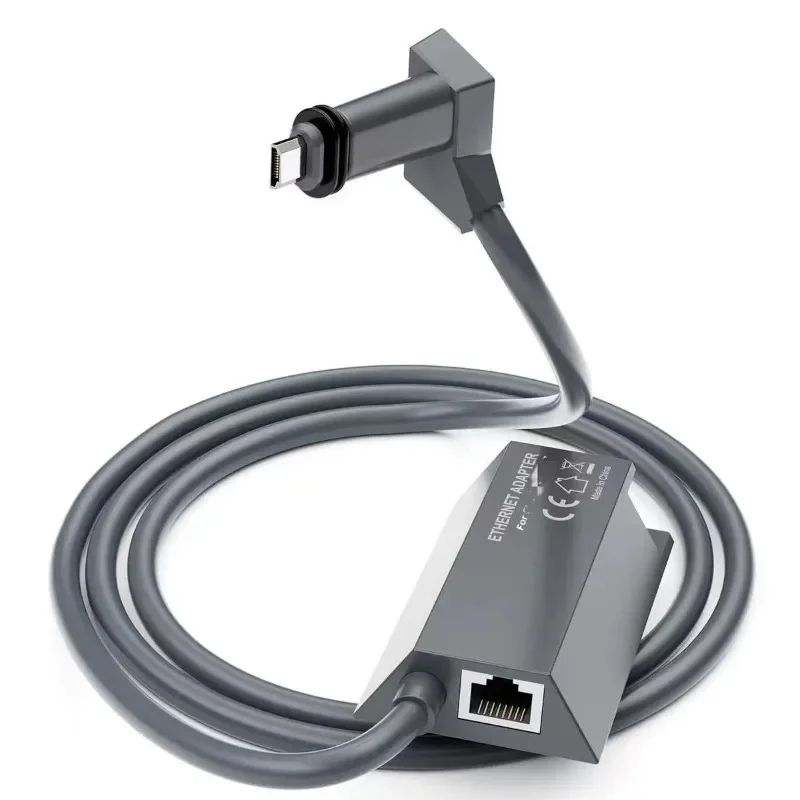 For Starlink Ethernet Adapter for Dish Antenna Satellite Internet V2 Powerline Kit for Wired Network GEN2 Ethernet