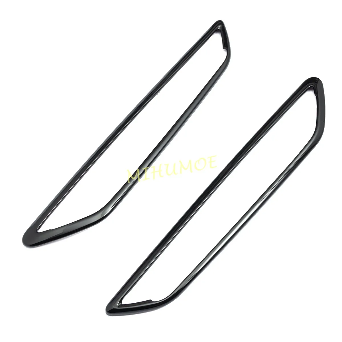 For 2025-2026 Mazda CX-70 KJ Glossy Black Car Fender Vent Outlet Frame Surrounds Cover Accessories Trims