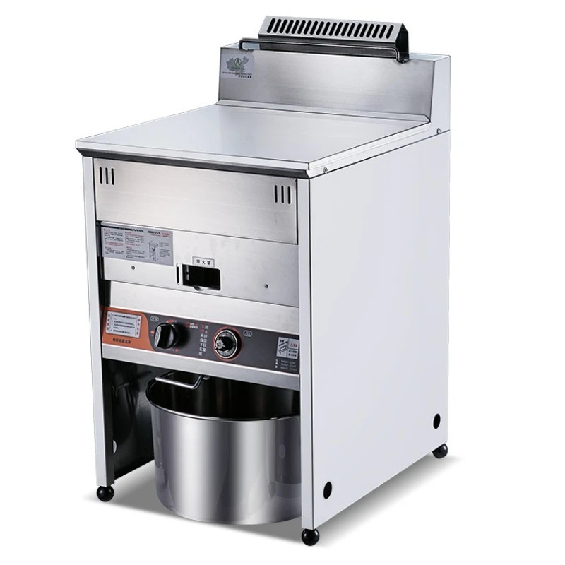 Commercial vertical gas, natural gas, automatic constant temperature fryer c