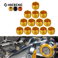 Motorcycle Primary Cover Bolt Head Cap Cover for Harley Road King FLHR/XS Street Glide FLHX/S Fat Bob Street Bob Fat Boy
