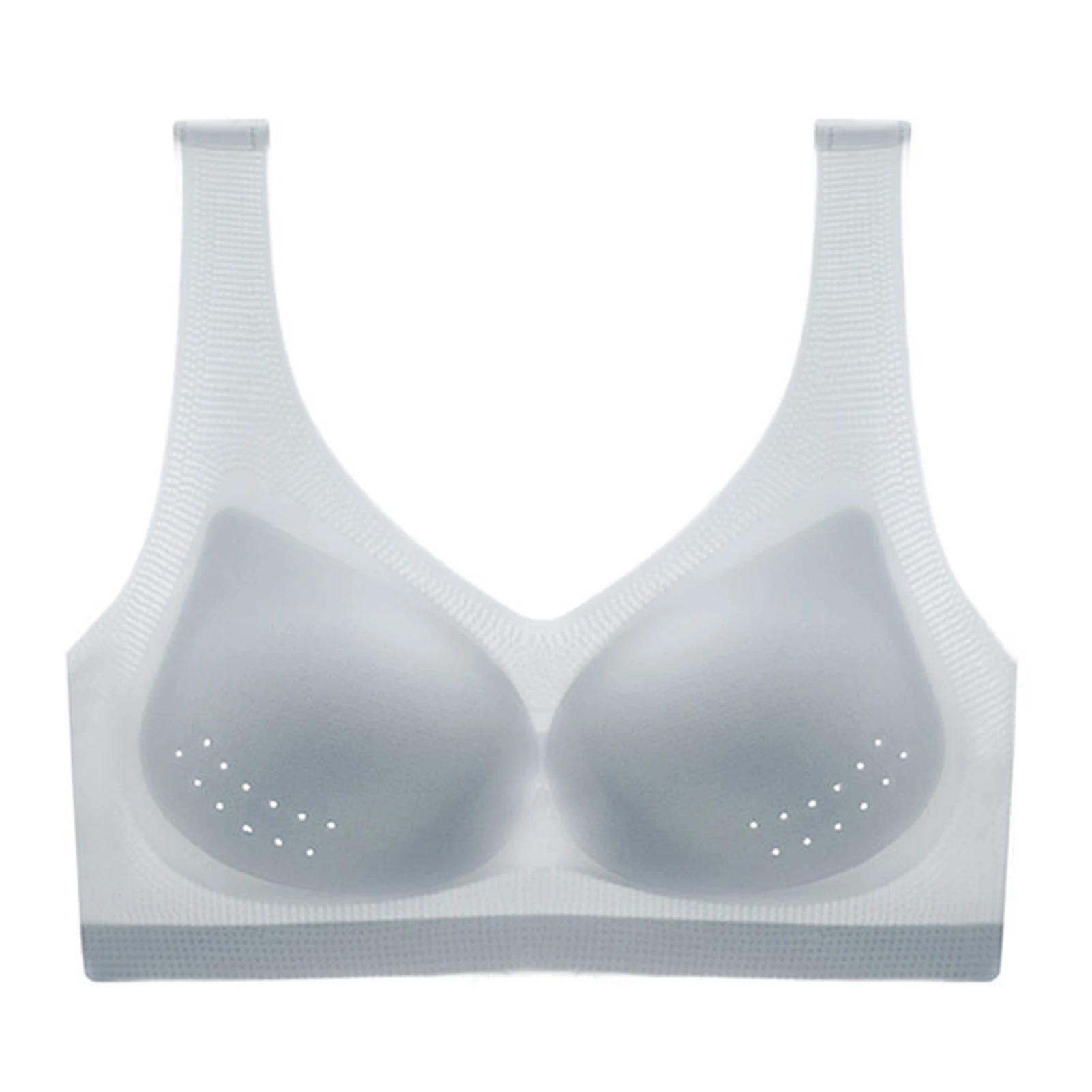 2PCS 섹시한 브래지어 란제리 플러스 크기 4XL 원활한 Bralette 와이어 무료 브래지어 여성 속옷 란제리 수면 브래지어 통기성