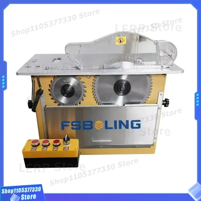 Mini Electric Table Saw Desktop Woodworking Lathe Multi Function DIY Knife Small Household Power Tool for Precision Cutting